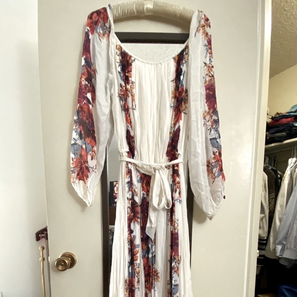 FREE PEOPLE Bardot Maxi Dress - Picture 4 of 9